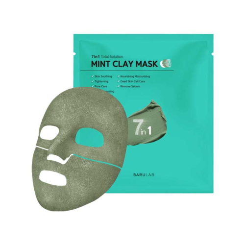 Barulab - Clay Face Mask 7 in 1 Total Solution - Mint Clay