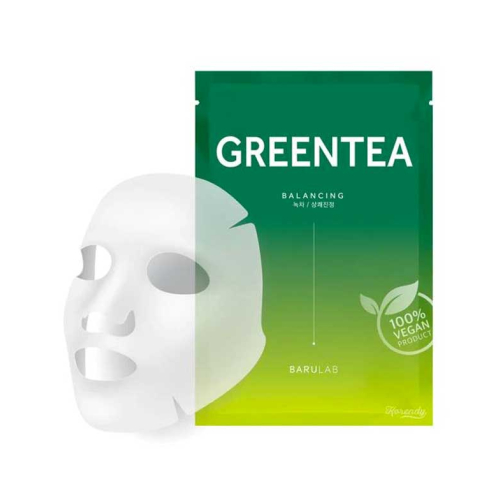 Barulab - Green Tea Face Mask Balancing