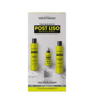 Be natural - Brazilian straightening post kit Keratimask