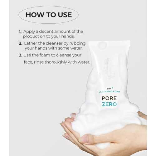 Be The Skin - *BHA+ Pore Zero* - Facial Cleanser BHA+