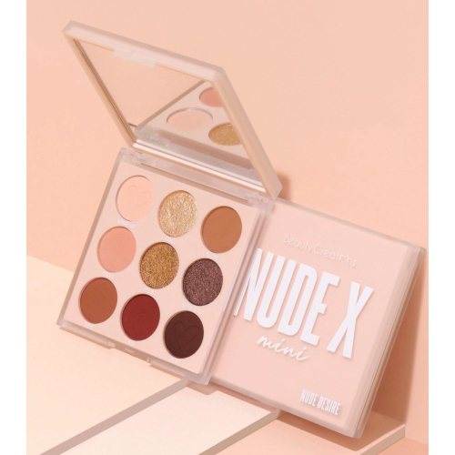 Beauty Creations - Mini Eyeshadow Palette Nude x 9 Colors - Nude Desire