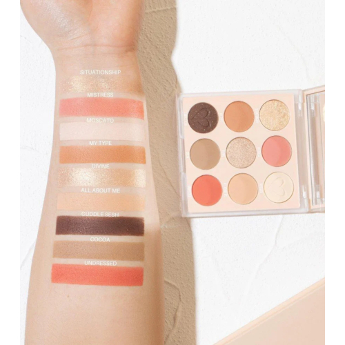 Beauty Creations - Mini Eyeshadow Palette Nude x 9 Colors - Unseen