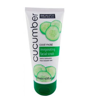 Beauty Formulas - Invigorating Cucumber Facial Scrub