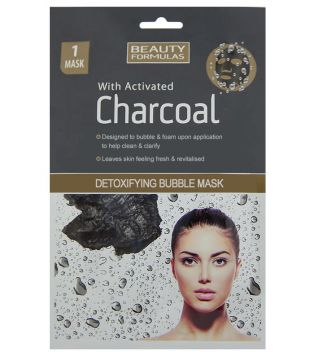 Beauty Formulas - Detox bubble mask with activated charcoal