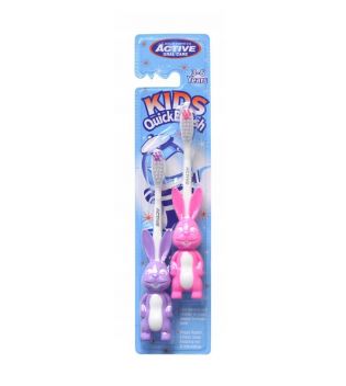 Beauty Formulas - Pack of 2 children's toothbrushes - Rabbit