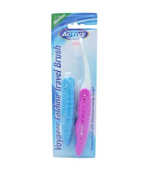 Beauty Formulas - Pack of 2 Folding travel toothbrushes