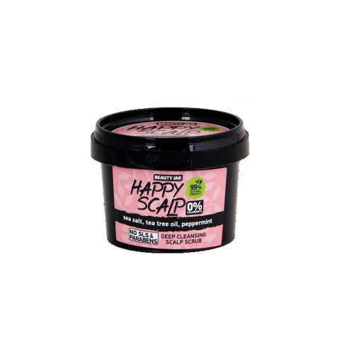 Beauty Jar - Hair Scrub for Deep Scalp Cleansing Happy Scalp