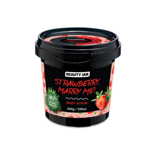 Beauty Jar - Hydrating Body Scrub Strawberry, Merry Me!