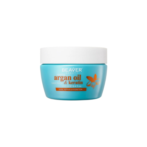 Beaver - *Argan Oil & Keratin* - Repairing mask - Damaged hair