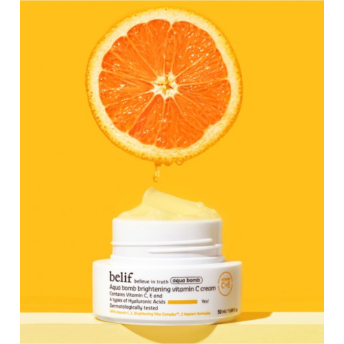 belif - *Aqua bomb* - Brightening moisturizing gel cream with vitamin C
