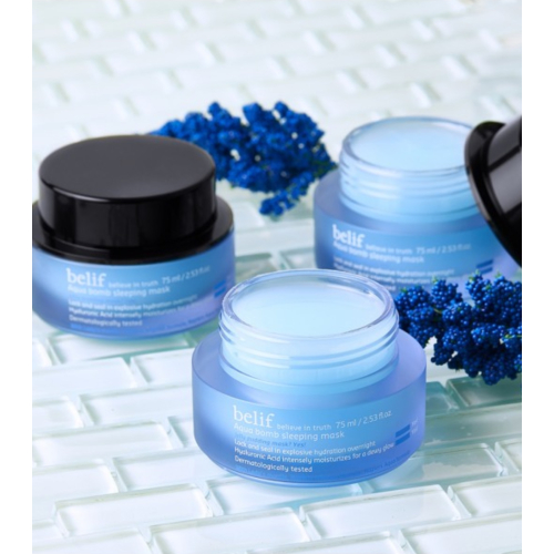 belif - *Aqua bomb* - Hyper-hydrating night mask