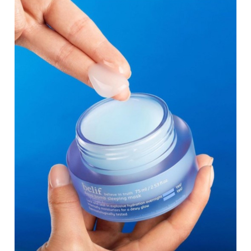belif - *Aqua bomb* - Hyper-hydrating night mask