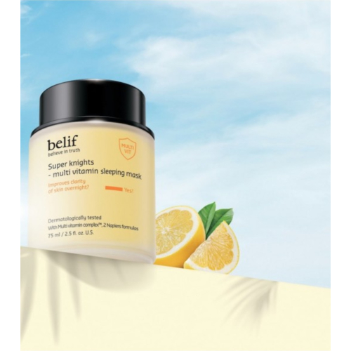 belif - Anti-aging night cream for spots Super Knights