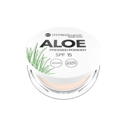 Bell - *Aloe* - Hypoallergenic compact powder SPF15 - 01: Cream