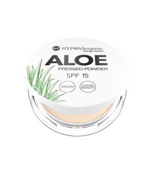 Bell - *Aloe* - Hypoallergenic compact powder SPF15 - 03: Natural