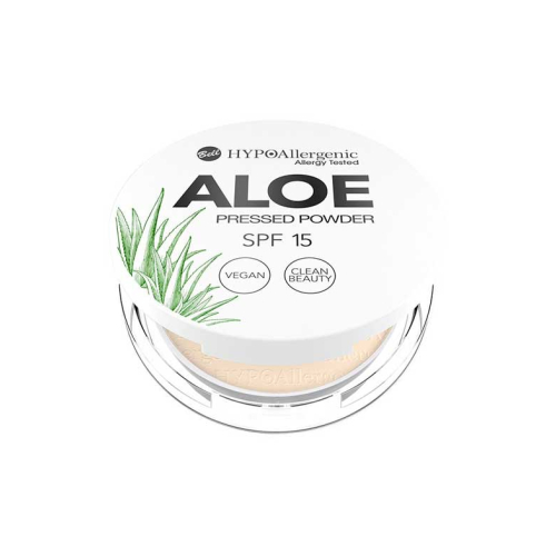 Bell - *Aloe* - Hypoallergenic compact powder SPF15 - 03: Natural