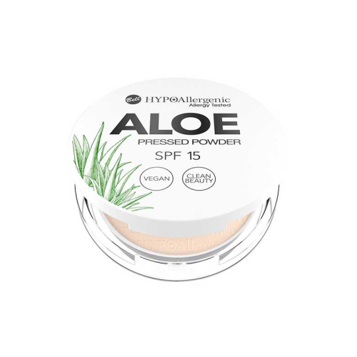 Bell - *Aloe* - Hypoallergenic compact powder SPF15 - 04: Honey