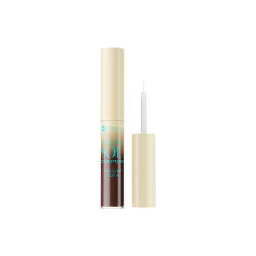 Bell HYPOAllergenic - *Aura del Sol* - Waterproof Liquid Eyeliner - 01: Dark Brown