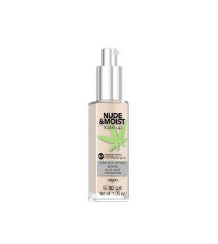 Bell - Hypoallergenic makeup base Nude & Moist - 02: Beige