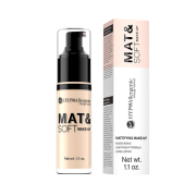 Bell - Hypoallergenic mattifying makeup base Mat & Soft - 01:Light Beige