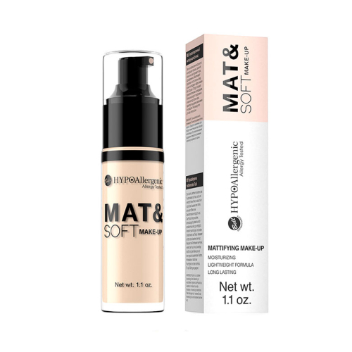 Bell - Hypoallergenic mattifying makeup base Mat & Soft - 01:Light Beige