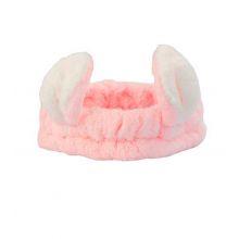 Bell - Rabbit ears elastic headband - Pink