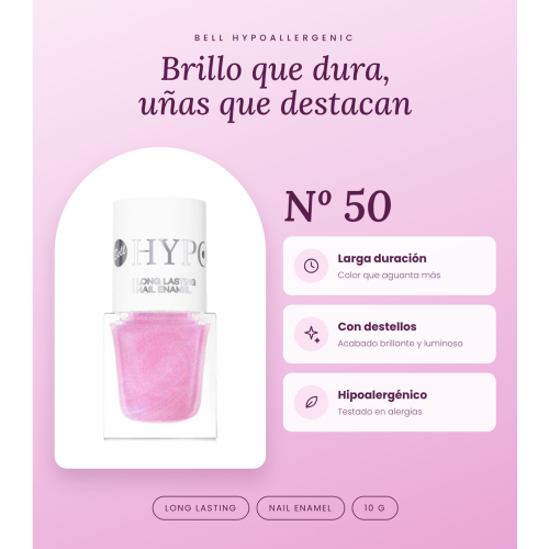 Bell HYPOAllergenic - Nail polish Long Lasting - 50