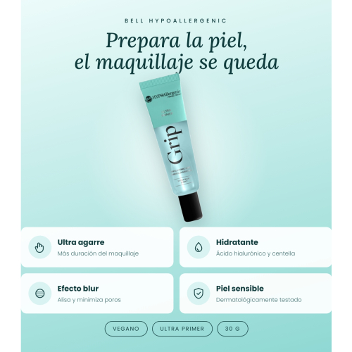 Bell HYPOAllergenic - Makeup base Grip Ultra Primer