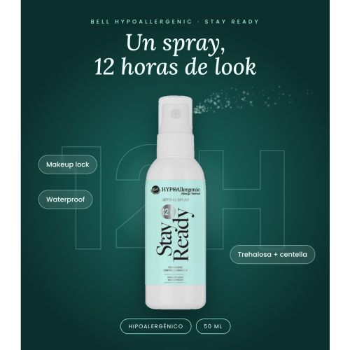 Bell HYPOAllergenic - Makeup setting spray Stay Ready 12h