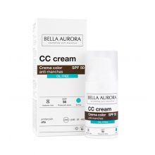Bella Aurora - CC Cream anti-dark spots SPF50 + - Oil free