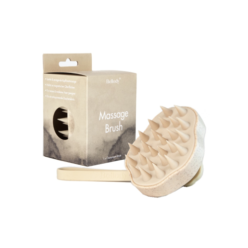 Bellody - Scalp Massager Brush - Champagne Beige