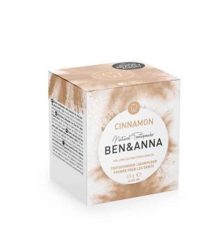 Ben & Anna - Powdered toothpaste - Cinnamon