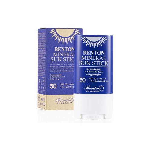 Benton - Facial sunscreen SPF50+ Mineral Sun Stick