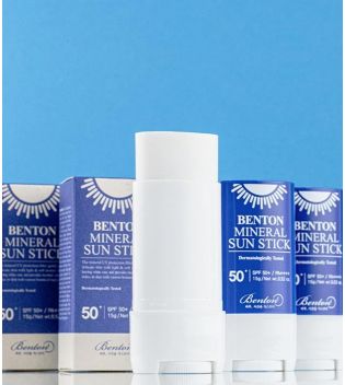 Benton - Facial sunscreen SPF50+ Mineral Sun Stick