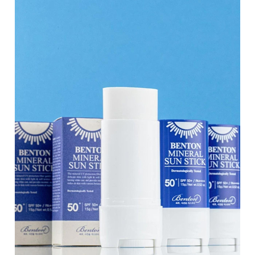 Benton - Facial sunscreen SPF50+ Mineral Sun Stick