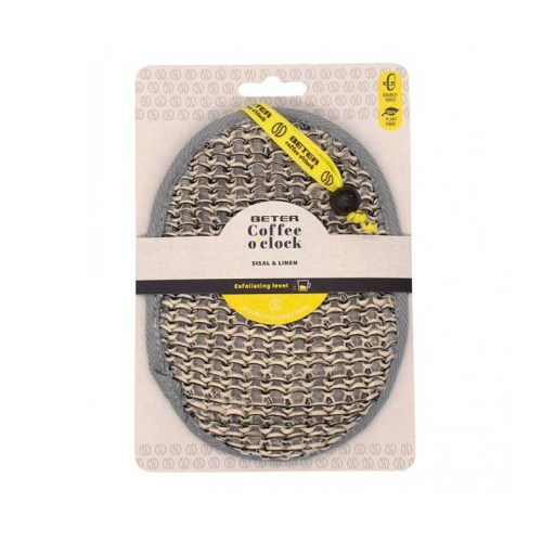 Beter - *Coffee O´clock* - Exfoliating sisal and linen sponge - Exfoliation 2
