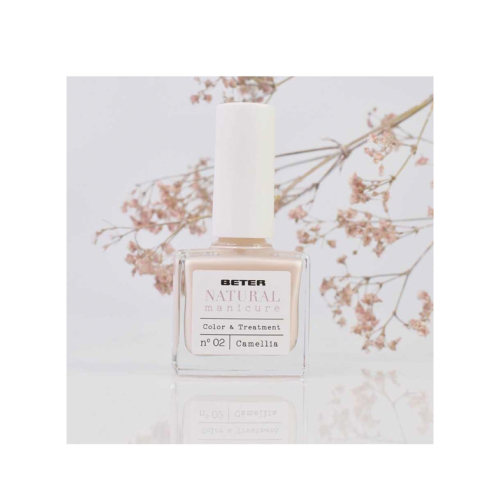 Beter - Long Lasting Nail Polish Natural Manicure - 02: Camellia