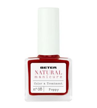 Beter - Long Lasting Nail Polish Natural Manicure - 08: Poppy