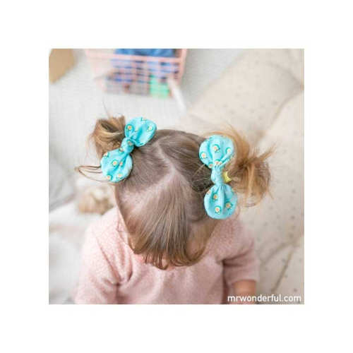 Beter - *Mr. Wonderful x Beter* - Elastic hair ties with bow - Avocado