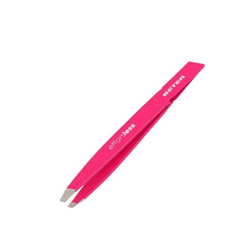 Beter - Hair removal tweezers 8cm Effortless - Fuchsia