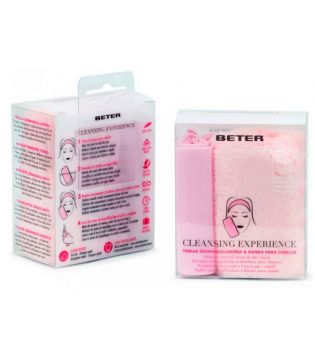 Beter - Makeup Remover Towel + hair band