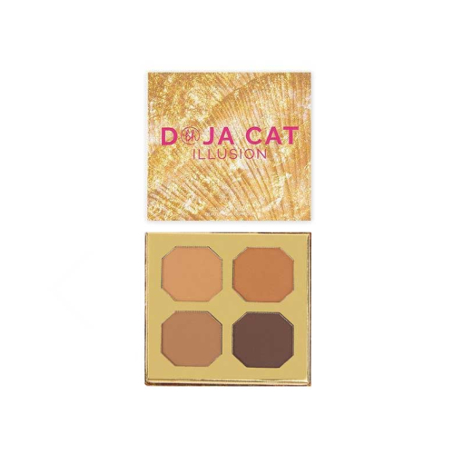 BH Cosmetics - *Doja Cat* - Powder Contour Palette Illusion - Deep