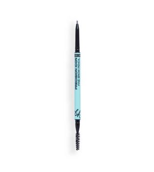 BH Cosmetics - Eyebrow Pencil Precision Icon Fine Brow - Dark Brown