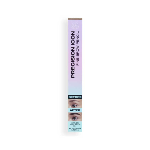 BH Cosmetics - Eyebrow Pencil Precision Icon Fine Brow - Dark Brown