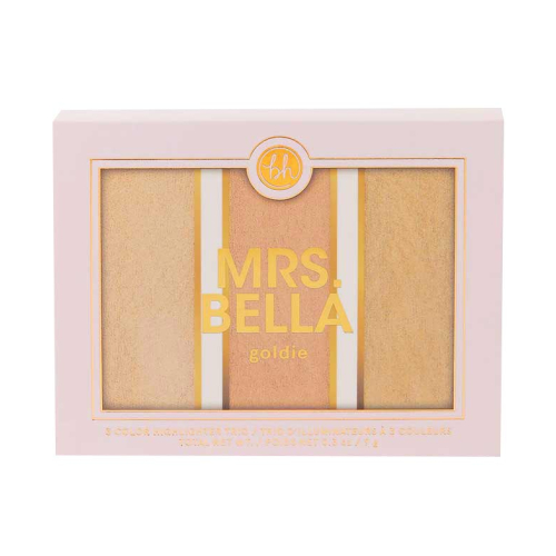 BH Cosmetics - Mrs. Bella Highlighter Palette - Goldie