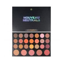 BH Cosmetics - Blush and Shadow Palette - Noveau Neutrals