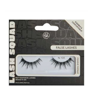 BH Cosmetics - False Eyelashes Femme Fatale - Seduce N-105