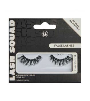 BH Cosmetics - False Eyelashes Femme Fatale - Siren D-305