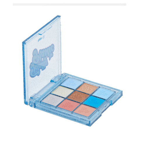BH Cosmetics - *Totally Plastic* - Iggy Azalea Mini Eyeshadow Palette - Blue fur