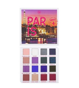 BH Cosmetics - *Travel Series* - Eyeshadow Palette - Passion in Paris